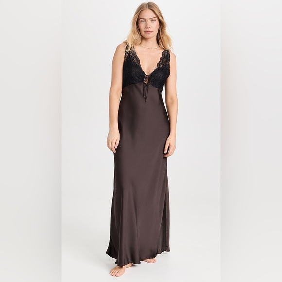 Free People NWT Maxi Countryside Slip - Picture 2 of 5